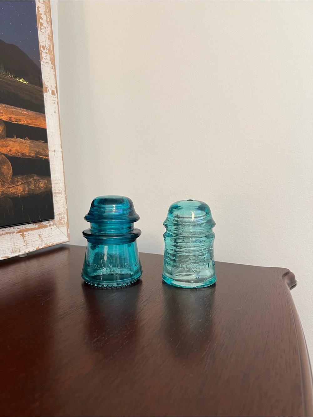 Antique Glass Telephone Insulators
